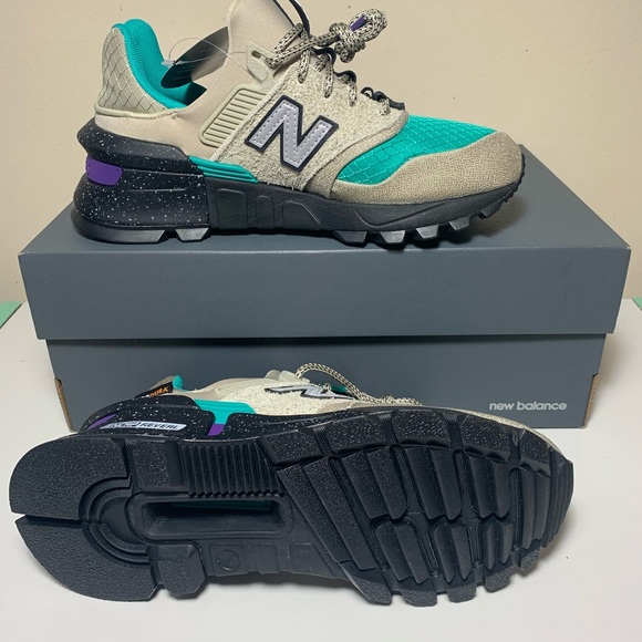 NEW BALANCE 997s Cordura STONEWARE/ GRAY/ VERDITE - Picture 3 of 5